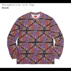 Supreme Perspective Large Top Black
